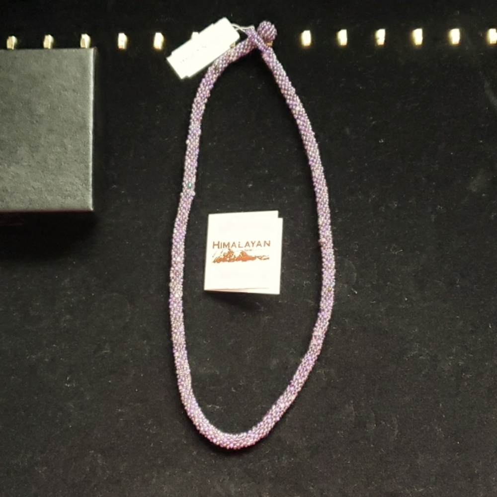 NEW Himalayan Gems 18" Seed Bead Necklace